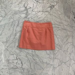 JCREW Pink Mini Skirt (size 6)